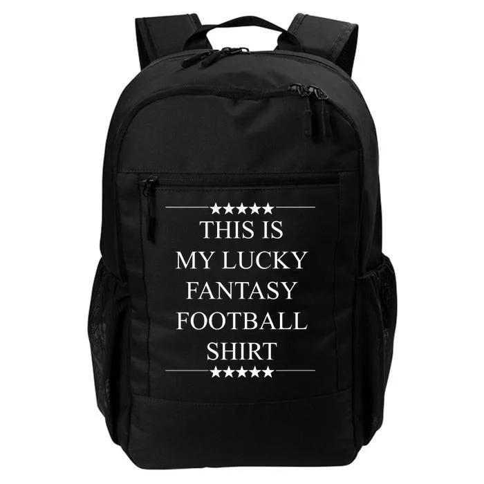 This Is My Lucky Fantasy Football Daily Commute Backpack