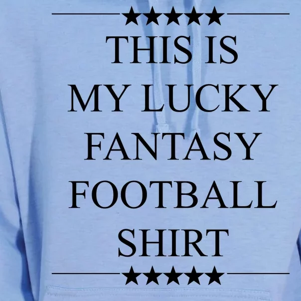 This Is My Lucky Fantasy Football Unisex Surf Hoodie