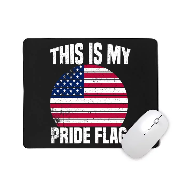 This Is My Pride Flag USA American Mousepad