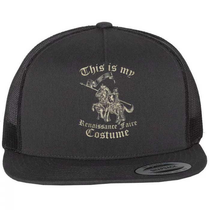 This Is My Renaissance Faire Costume Flat Bill Trucker Hat