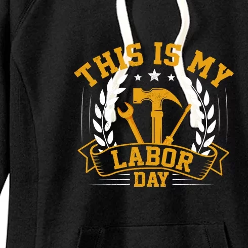 This Is My Labor Day Gift Women's Fleece Hoodie