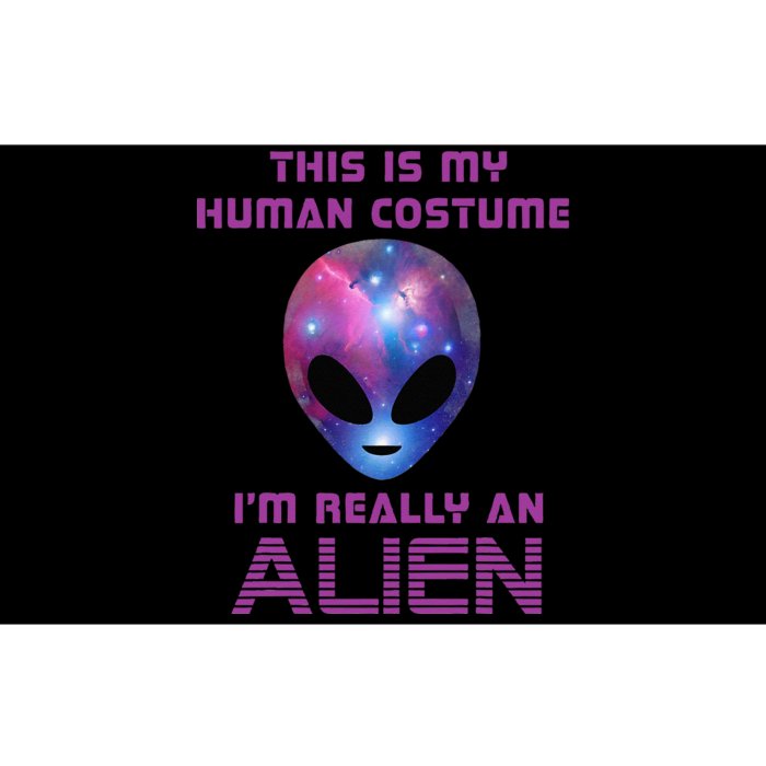 This Is My Human Costume Im Really An Alien Bumper Sticker