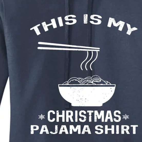 This Is My Japanese Ramen Christmas Women's Pullover Hoodie