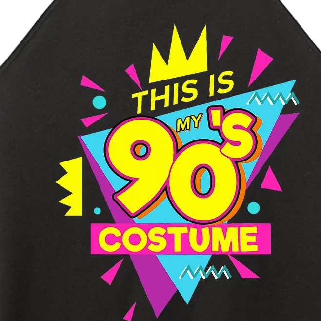 This Is My 90s Costume 90s Costume Party Women’s Perfect Tri Rocker Tank