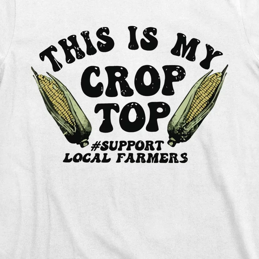 This Is My Crop Top Graphic Crop T-Shirt