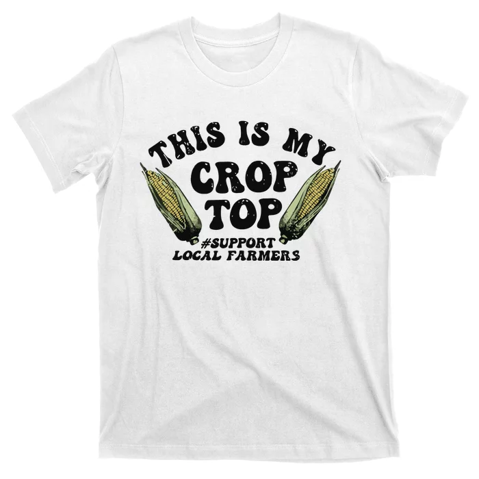 This Is My Crop Top Graphic Crop T-Shirt