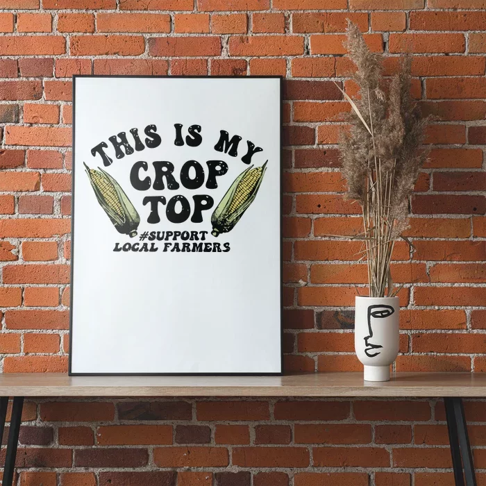 This Is My Crop Top Graphic Crop Poster