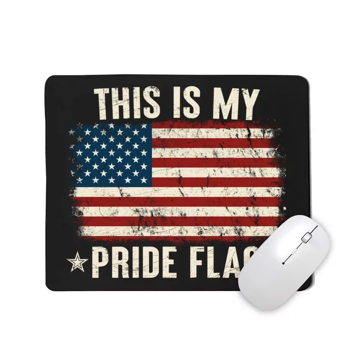 This Is My Pride Flag USA American Mousepad