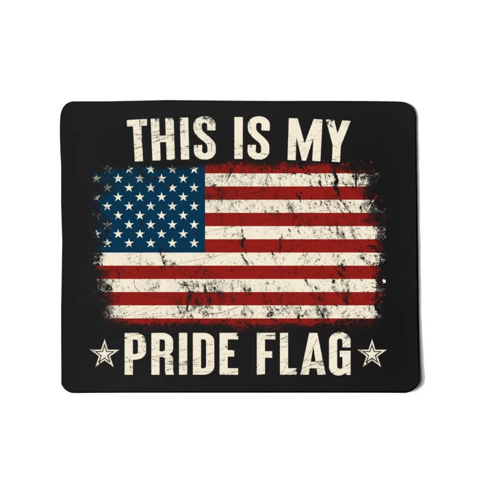 This Is My Pride Flag USA American Mousepad