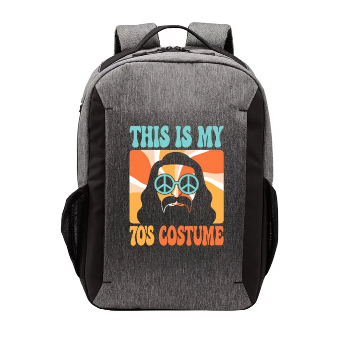 This Is My 70s Costume Groovy Hippie Theme Party Outfit Vector Backpack