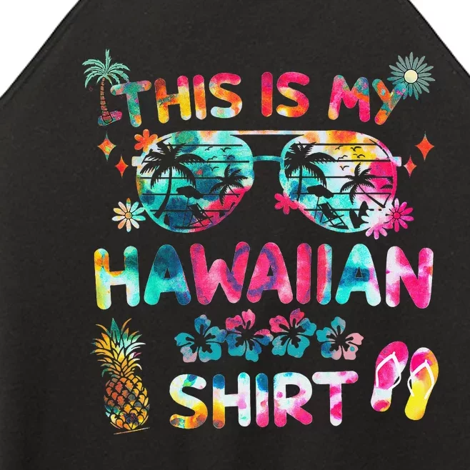 This Is My Hawaiian summer vacation Women’s Perfect Tri Rocker Tank