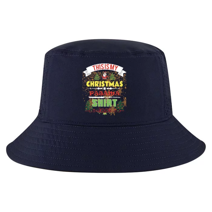 This Is My Christmas Pajama Gift Cool Comfort Performance Bucket Hat