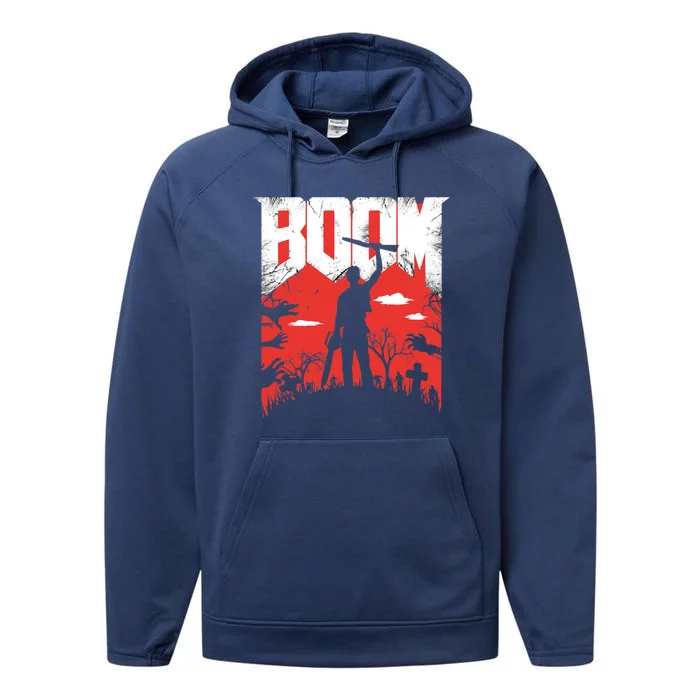 This Is My Boomstick! Performance Fleece Hoodie