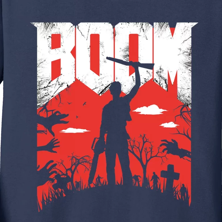 This Is My Boomstick! Kids Long Sleeve Shirt