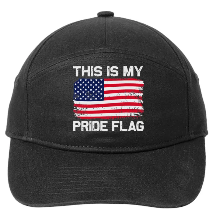 This Is My Pride Flag 7-Panel Snapback Hat