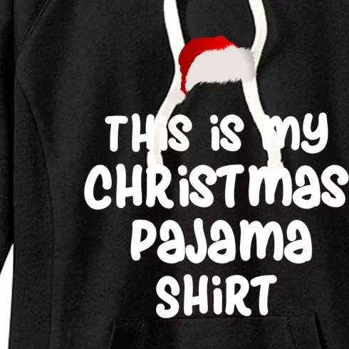 This Is My Christmas Pajama Gift Women's Fleece Hoodie