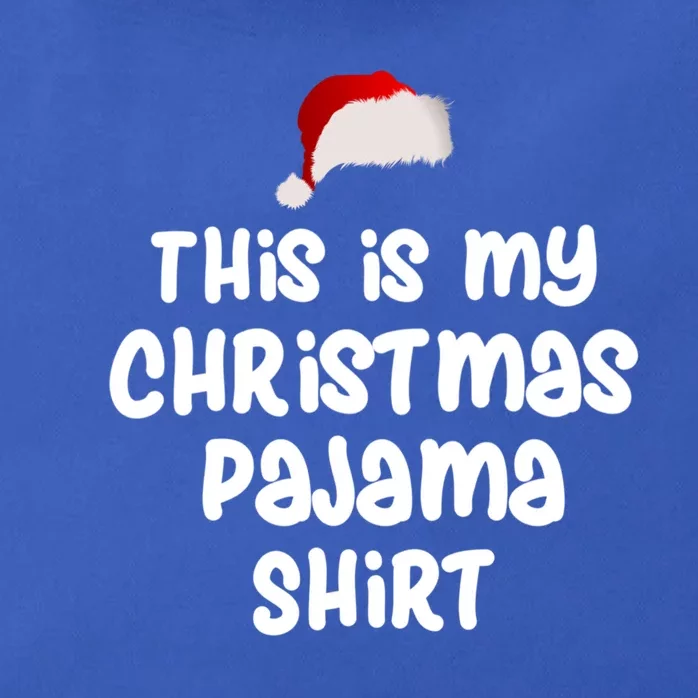 This Is My Christmas Pajama Gift Zip Tote Bag