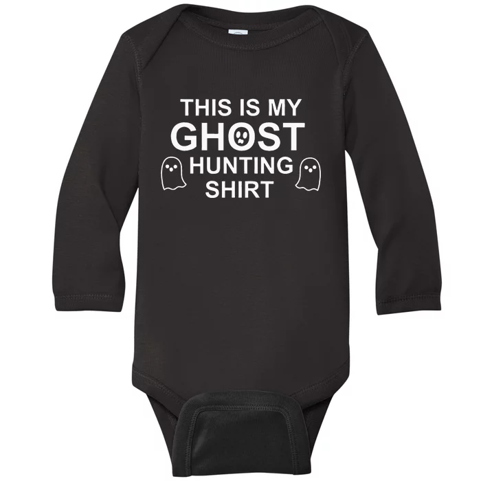 This Is My Ghost Hunting Baby Long Sleeve Bodysuit