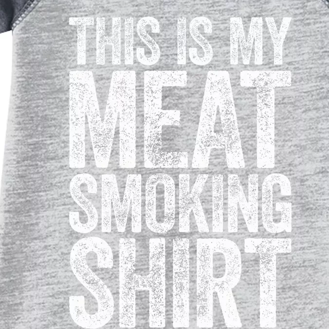 This Is My Meat Smoking   BBQ Lover Infant Baby Jersey Bodysuit