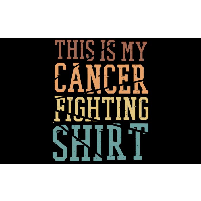 This Is My Cancer Fighting Cancer Chemo Awareness Bumper Sticker