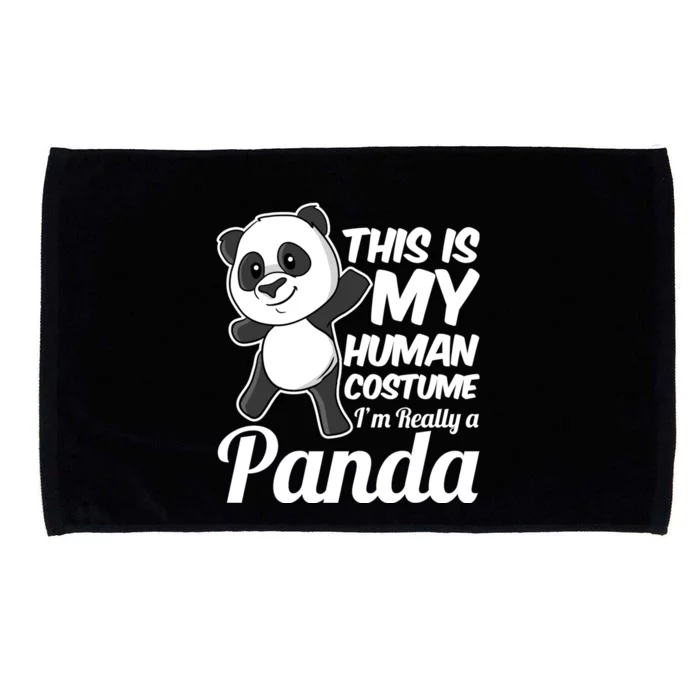 This Is My Hu Costume IM Really A Panda Gift Microfiber Hand Towel