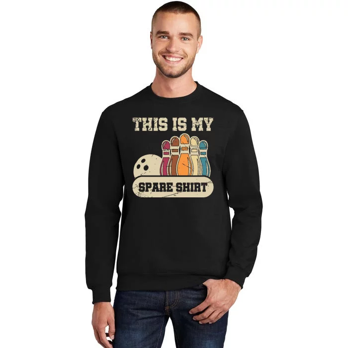 This Is My Spare Bowling Alley Gutter Pins Bowling Sweatshirt