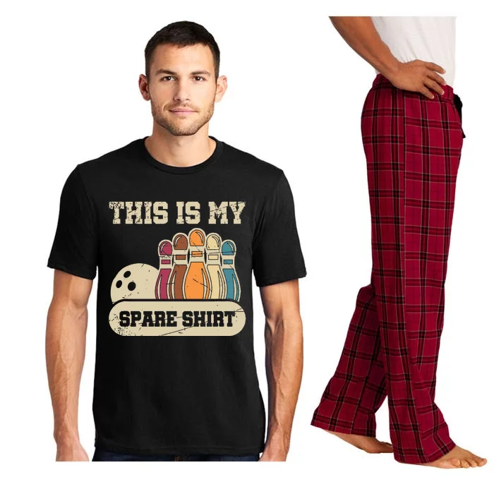 This Is My Spare Bowling Alley Gutter Pins Bowling Pajama Set