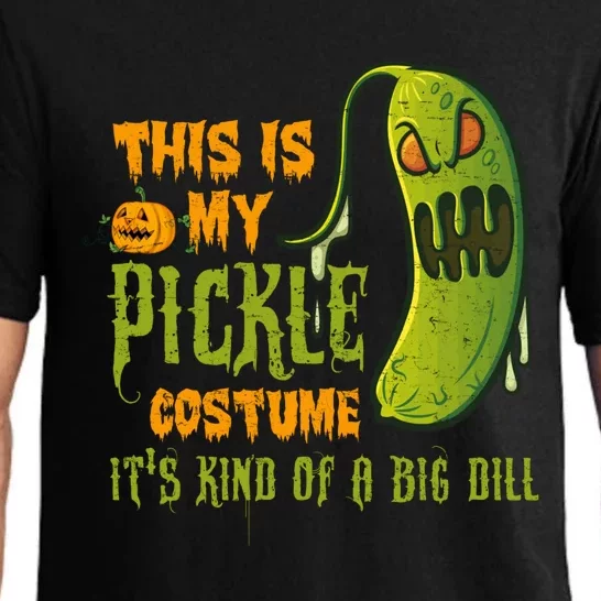 This Is My Pickle Costume ItS Kind Of A Big Dill Pajama Set