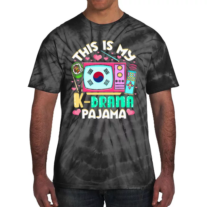 This Is My K Drama Pajama Sleepwear Korean Tie-Dye T-Shirt