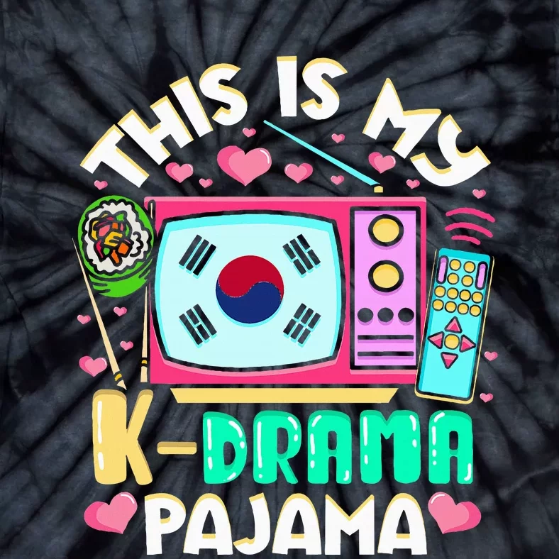 This Is My K Drama Pajama Sleepwear Korean Tie-Dye T-Shirt