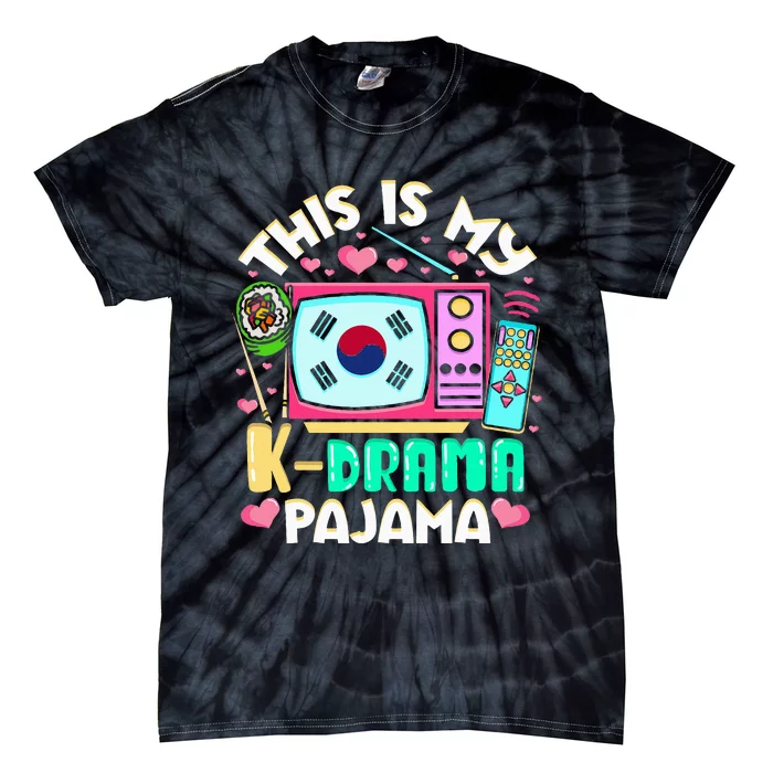 This Is My K Drama Pajama Sleepwear Korean Tie-Dye T-Shirt