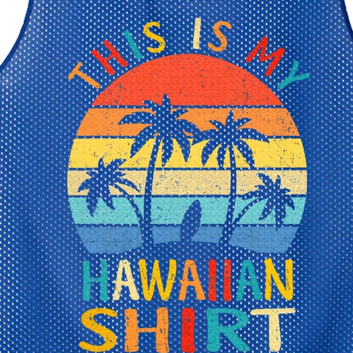 This Is My Hawaiian Mesh Reversible Basketball Jersey Tank