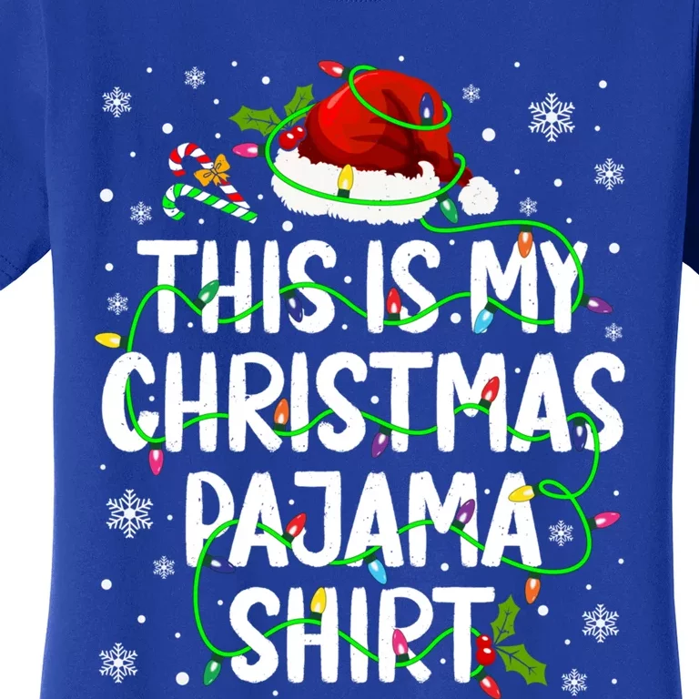 This Is My Christmas Pajamas Cool Gift Women's T-Shirt