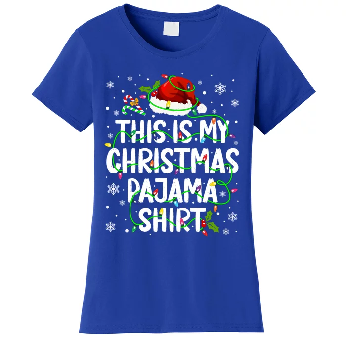 This Is My Christmas Pajamas Cool Gift Women's T-Shirt