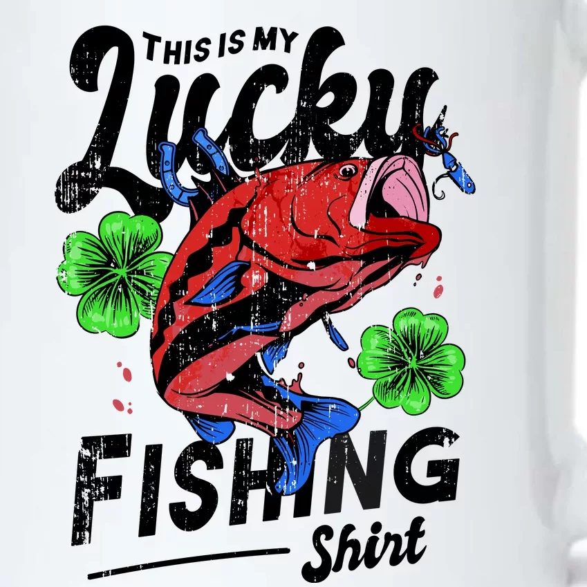 This Is My Lucky Fishing Shirt Black Color Changing Mug