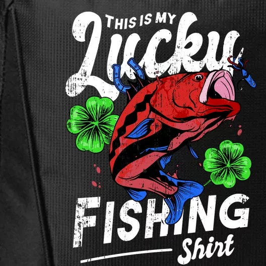 This Is My Lucky Fishing Shirt City Backpack