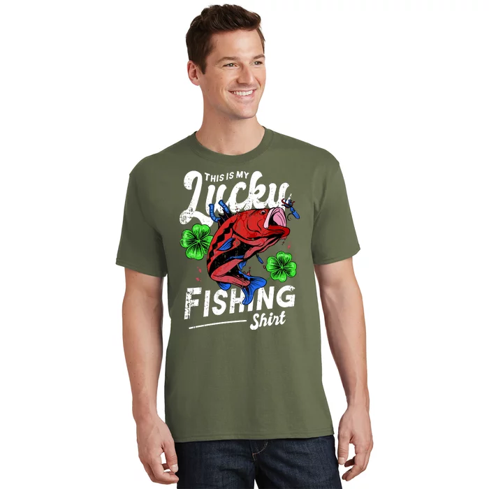 This Is My Lucky Fishing Shirt T-Shirt