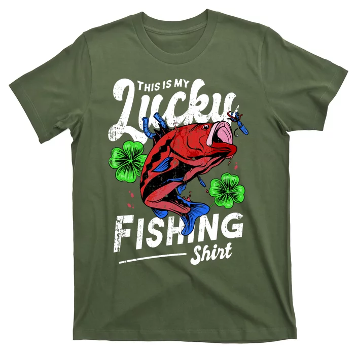 This Is My Lucky Fishing Shirt T-Shirt