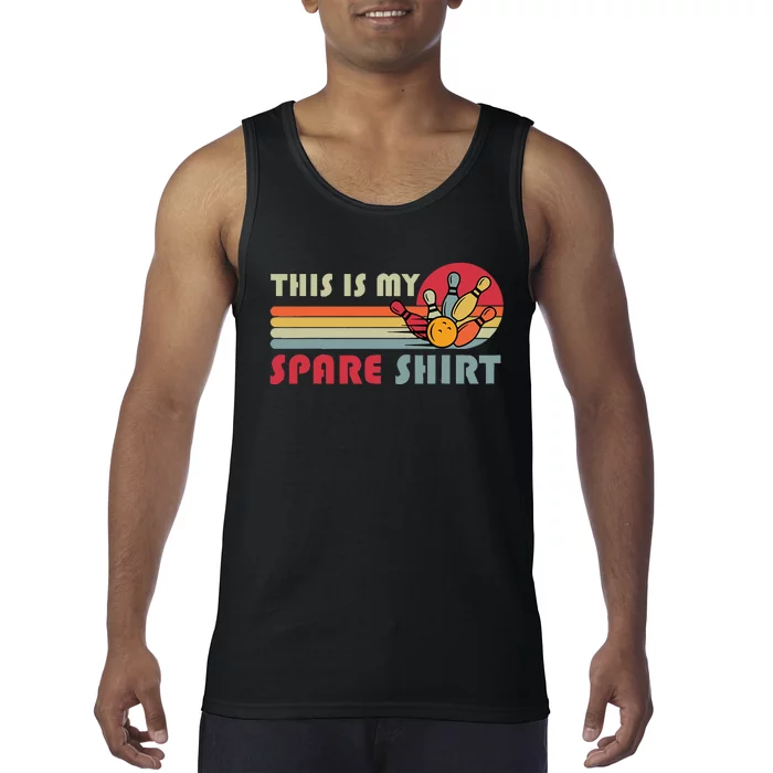 This Is My Spare Bowling Bowler Tank Top