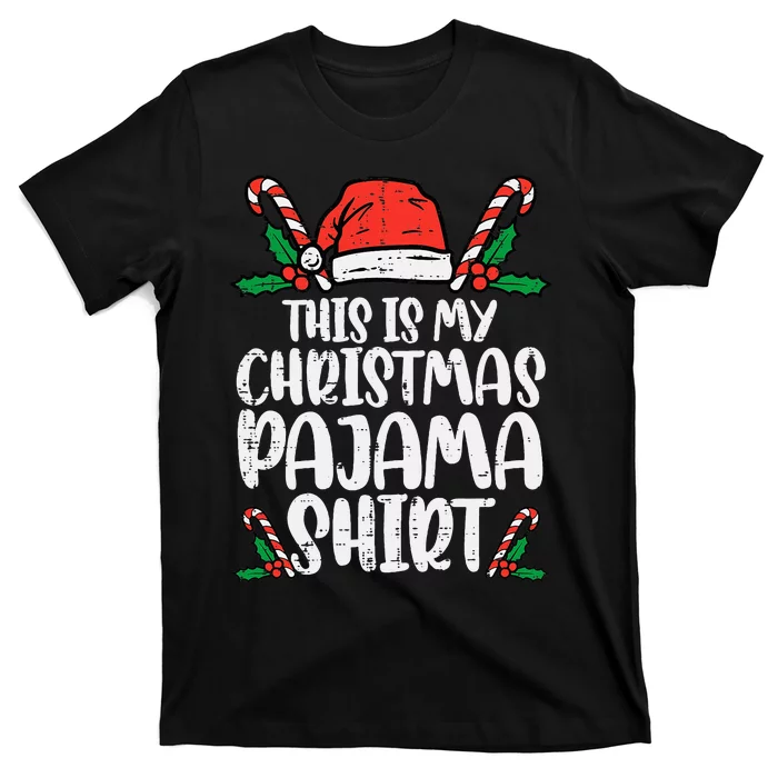 This Is My Christmas Pajama Xmas Pjs T-Shirt