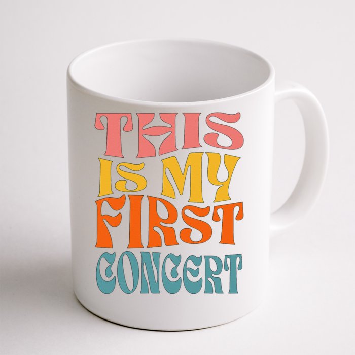 This Is My First Concert Front & Back Coffee Mug