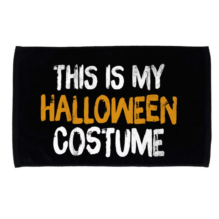 This Is My Halloween Costume Microfiber Hand Towel