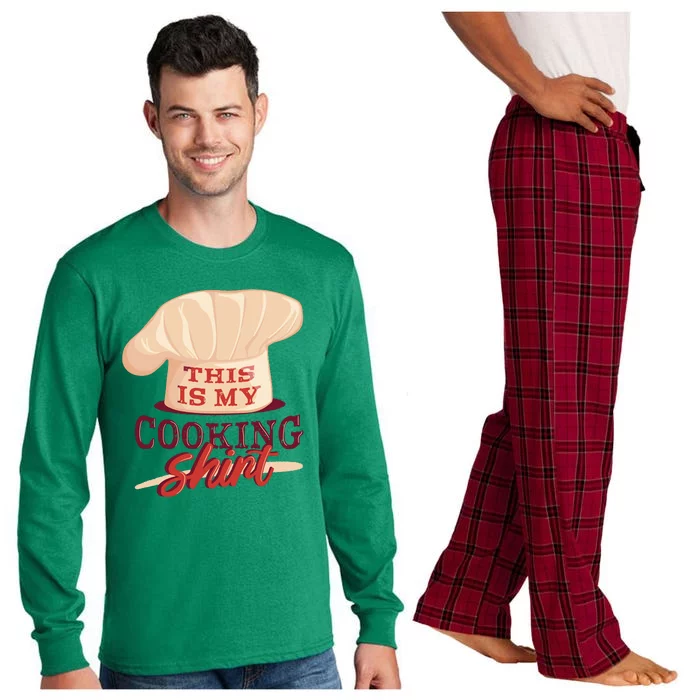 This Is My Cooking Shirt Chef Long Sleeve Pajama Set