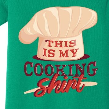 This Is My Cooking Shirt Chef Baby Bodysuit