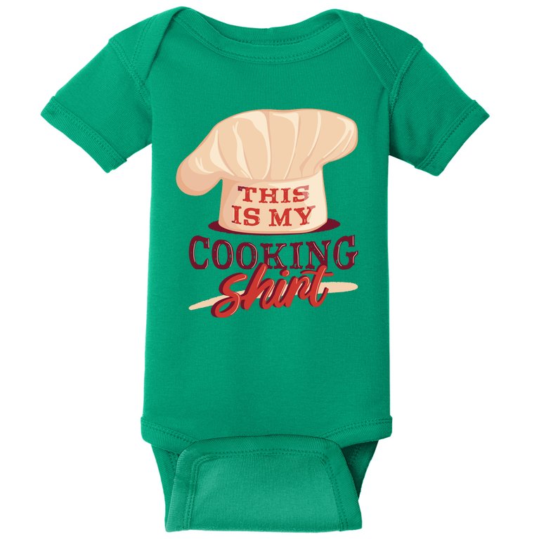 This Is My Cooking Shirt Chef Baby Bodysuit