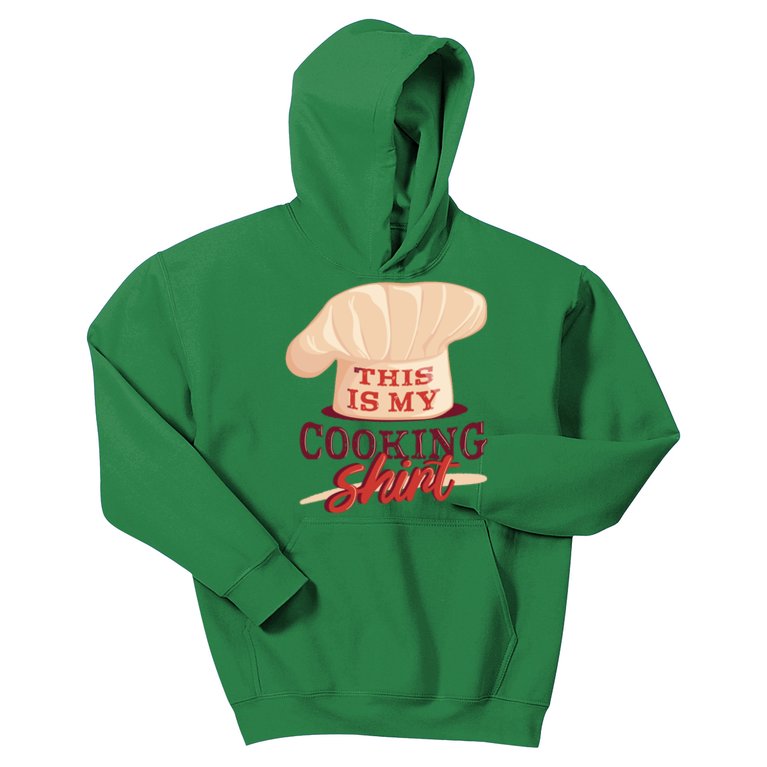 This Is My Cooking Shirt Chef Kids Hoodie