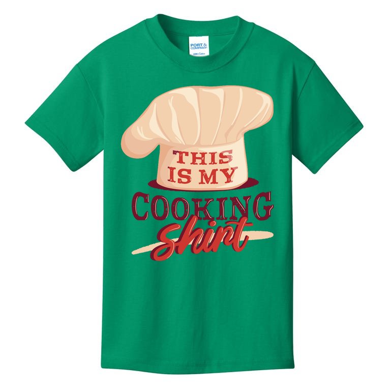 This Is My Cooking Shirt Chef Kids T-Shirt