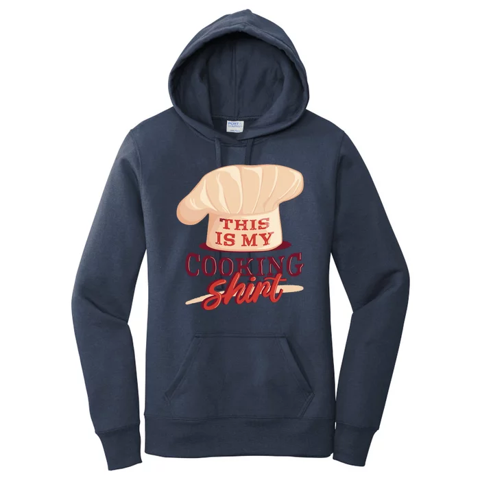 This Is My Cooking Shirt Chef Women's Pullover Hoodie