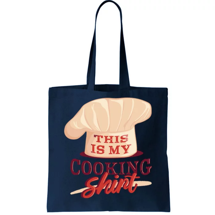 This Is My Cooking Shirt Chef Tote Bag