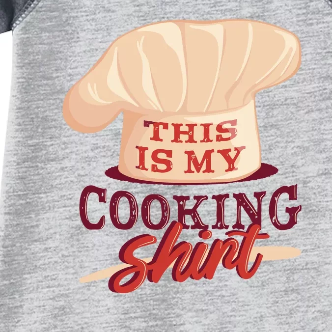 This Is My Cooking Shirt Chef Infant Baby Jersey Bodysuit